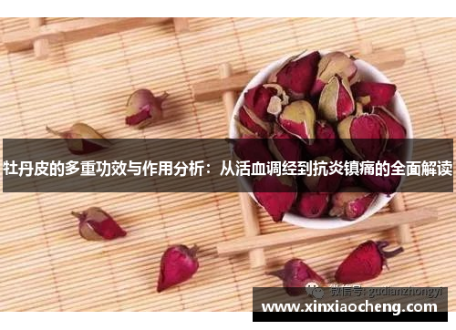 牡丹皮的多重功效与作用分析：从活血调经到抗炎镇痛的全面解读